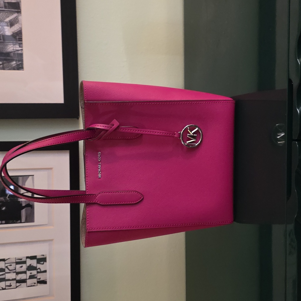 Michael Kors Fuchsia Small Tote Bag